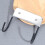 1Pc Black Stainless Hook Ironing Board Hanger Strong Storage Hook 7