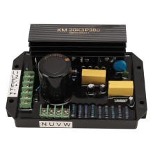 Gasoline Generator Voltage Regulator KM.20K3P.380V ABS Iron Aluminum Generator AVR Voltage Stabilizer