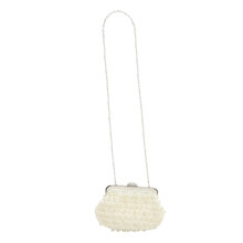 Elegante avondtasje luxe parelclutch voor diners en banketten