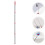 1 Set Mop Pole Replacement Plastic For Commercial Use 4