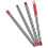 1 Set Mop Pole Replacement Plastic For Commercial Use 6