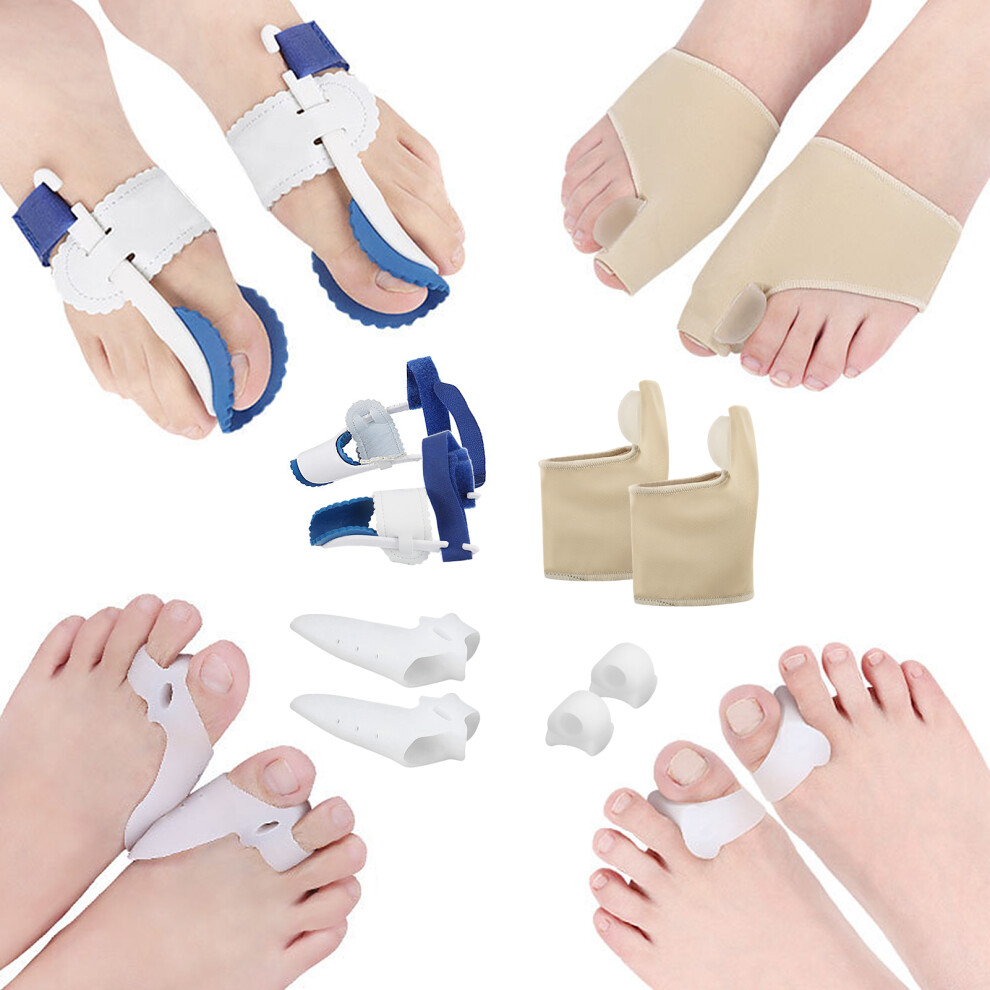 Bunion Corrector Kit with Sleeves, Splints & Spacers for Pain Relief
