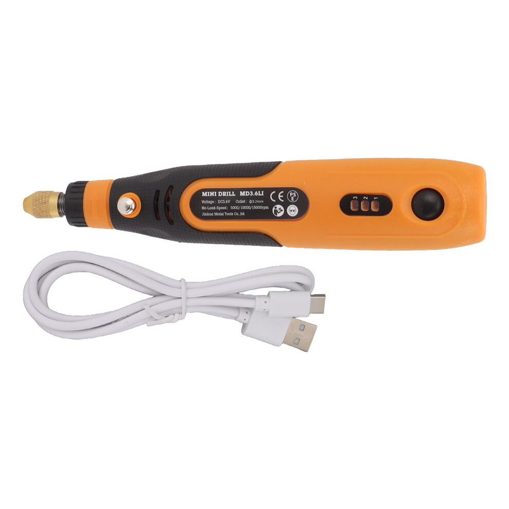 3.6V Electric Grinding Pen 900Mah Lightweight Mini Electric Grinder Pen For Wood Carving Sanding 3668239641424