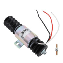 TCU14931 Elektrische generator vlamuitschakelsolenoïdeklep 12V 55mm Brandstofafsluitsolenoïdeklep voor machinebewerking hydraulisch systeem