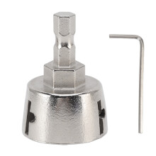 Ferramenta de chanfro para broca, ferramenta de rebarbação externa em aço para furos de 1/8" a 3/4".