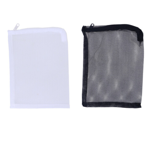 20 stück 15x20 cm nylon-mesh-filterbeutel mit reißverschluss