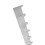 4Pcs Durable Silver Galvanized Iron Beehive Frame Accessories for Hive 5