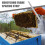 4Pcs Durable Silver Galvanized Iron Beehive Frame Accessories for Hive 6