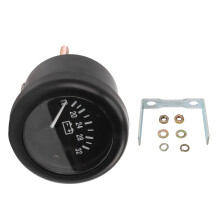 24V generatorspanningsmeter met wijzer en duidelijke wijzerplaat, universele generatorspanningsmeter voor bussen, vrachtwagens en tractoren.