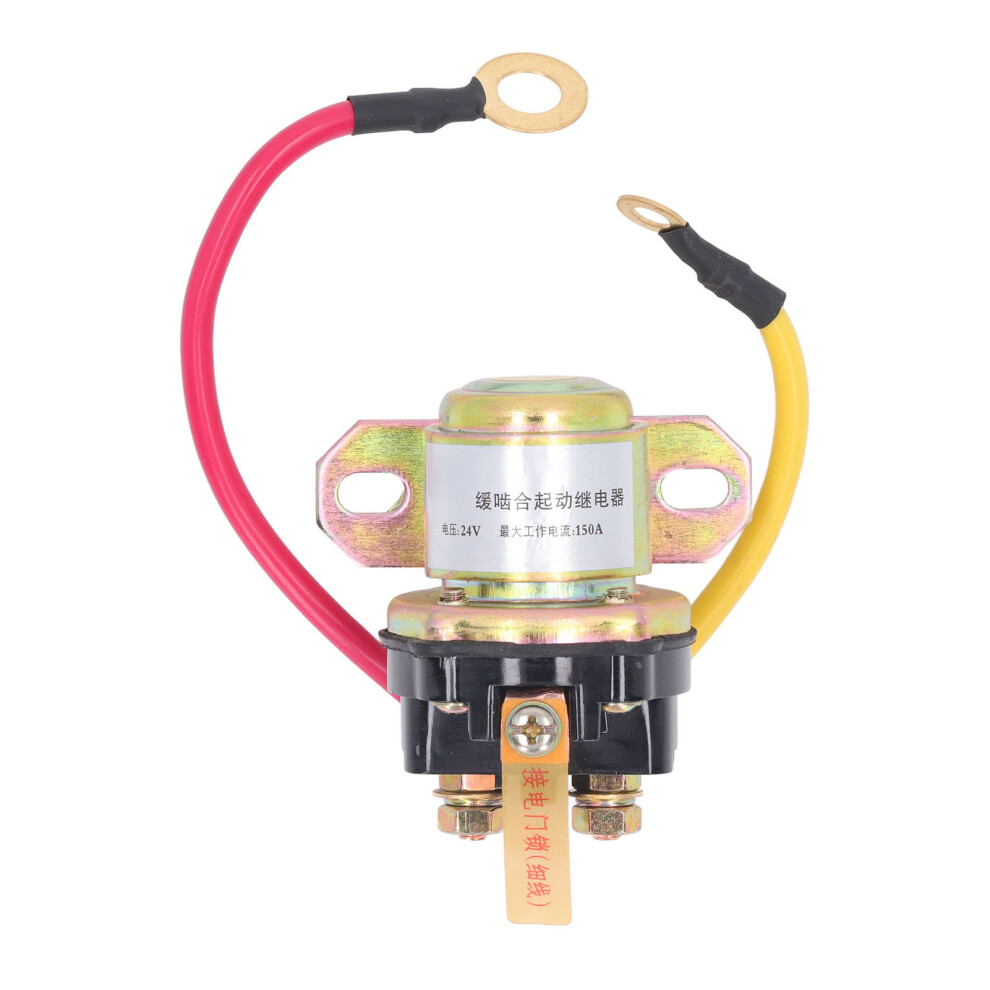 24V Deceleration Motor Starter Relay 150A High Power Car Motor Start Relay For Automobiles Ships Generators 3283928555334