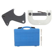 Motorafstelset voor nokkenasuitlijning K4J K4M F4P F4R, reparatiegereedschap met blauwe opbergkoffer voor Clio Laguna Megane 1.4 1.6 1.8 2.0 16V