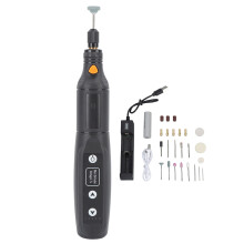 5-Gang-Mini-Akku-Rotationswerkzeug, 3,7 V, Mini-Elektroschleifer-Set mit Zubehör und USB-Stecker