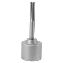 T-Pfahlrammer mit 5 Löchern, Schaft, Stahl-Zaunpfahlrammer, Handpfahlrammer, Hammerbohraufsatz, 20 cm Länge, 65 mm / 2,6 Zoll