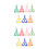 14Pcs Assorted Color Plastic Handy Scissors Clips Kids Outdoor Catcher 9