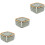 3Pcs Dark Grey Desk Garbage Bin Small Compact Table Trash Can 7