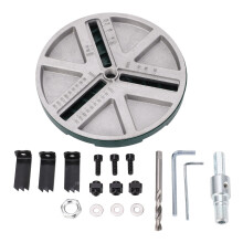 Scie cloche réglable 45‑130 mm de diamètre, outil de perçage multifonction pour le travail du bois et les projets de bricolage