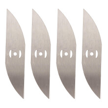 4 stuks grastrimmer/bosmaaier zaagbladen, metalen snijbladen voor elektrische grasmaaiers en tuingereedschap.