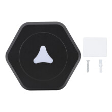Ultrasonic Bugs Repeller Hex Shape Battery Powered Cordless 3 Modes Ultrasonic Bugs Repellent for Roach Mice