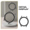 2Pcs Lightweight Watch Protective Case Cover Creative Design Pc Shell 7