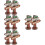 8 Pcs Mini Wooden Sign Post Garden Accessories 7