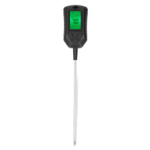 Detector de solo 4 em 1: Medidor de luminosidade, Medidor de temperatura, Medidor de umidade do solo, Medidor de pH do solo