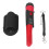 Metal Detector Professional High Sensitivity Portable Handheld Metal Detector with LCD Display Flashlight Function Red 1