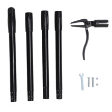 Stand Up Weeder Gardening Hand Weeding Tool with Long Ergonomic Handle Adjustable Weed Puller Tool Easily Remove Weeds 4 Sections 163cm / 64.2in