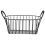 Iron Wire Storage Basket With Handle For Fruit Snacks And Sundries 5