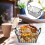 Iron Wire Storage Basket With Handle For Fruit Snacks And Sundries 6