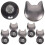 6pcs cat shaped stainless steel bag locks replacements 1