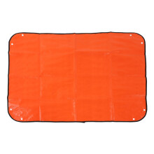 Große, wasserdichte und faltbare Umtopfmatte für Zimmerpflanzen und Sukkulenten – ideal zum Umpflanzen und für sauberes Umtopfen (orange)