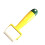 1Pc Durable Plastic Wallpaper Seam Roller for Wall Decoration Yellow 7