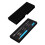 1Set Feiner Touchscreen Stift Schwarz Metall Silikon Mit Ersatzspitze 5