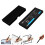 1Set Feiner Touchscreen Stift Schwarz Metall Silikon Mit Ersatzspitze 8