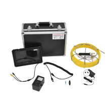 9 inch LCD 4500mAh 6,5 mm endoscoop met 8 GB geheugenkaart, pijpleidinginspectiecamera, video-endoscoop, 100-240VAU-stekker, 20 m / 65,6 ft