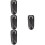 4Pcs Durable Leather Pruning Shear Protective Covers Black 5