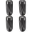 4Pcs Durable Leather Pruning Shear Protective Covers Black 6