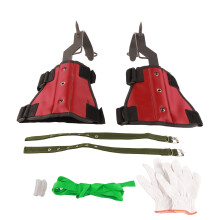 Verstelbare boomklimspikes, rechtopstaand boomklimgereedschap, klimgereedschapset, klimnagels