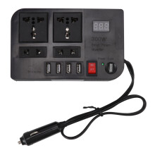 Inverter per auto 12V 300W, convertitore di potenza CA 220V, protezione multipla, trasformatore inverter per veicoli