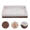 1Pc Coffee Rattan Basket Desktop Storage Sundries Organizer Box 5
