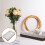 1Pc Coffee Rattan Basket Desktop Storage Sundries Organizer Box 6
