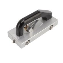Floor Groover Aluminium Alloy Manual with Guide Pulley U Shaped Silver Plastic Floor Construction Tool for Home
