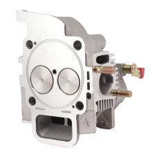 Cilinderkopassemblage van aluminiumlegering met deksel, veerring en schroef voor 195F-motor