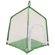Jaula para insectos con forma de casa. Exquisita jaula ornamental de jardinería para experimentos de educación científica.