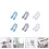 18Pcs Windproof Clothes Clips Large Plastic Clothespins for Home Use 10