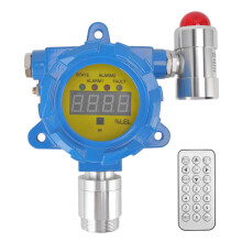 Industriële gasmelder met digitaal display, G1 buitendraad, geluid en licht, brandbare gasdetector met afstandsbediening, DC 243,6V