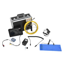 9 tuuman LCD 4500 mAh putkiston endoskooppi 6 LED -tarkastuskamera vesiputkeen videoendoskooppi 100‑240 VAU-pistoke 20 m / 65,6 jalkaa