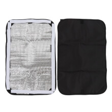 2 pezzi Copertura parasole per porta/finestra del camper, blocco UV, tessuto composito a doppio strato, accessori per camper