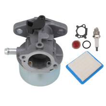 Kit carburatore, filtro e candela per motore tosaerba Troy Bilt 6.5HP 6150 da 4-7 CV 650.