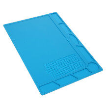 Large Silicone Soldering Mat Heat Resistant Workbench Pad for Electronics